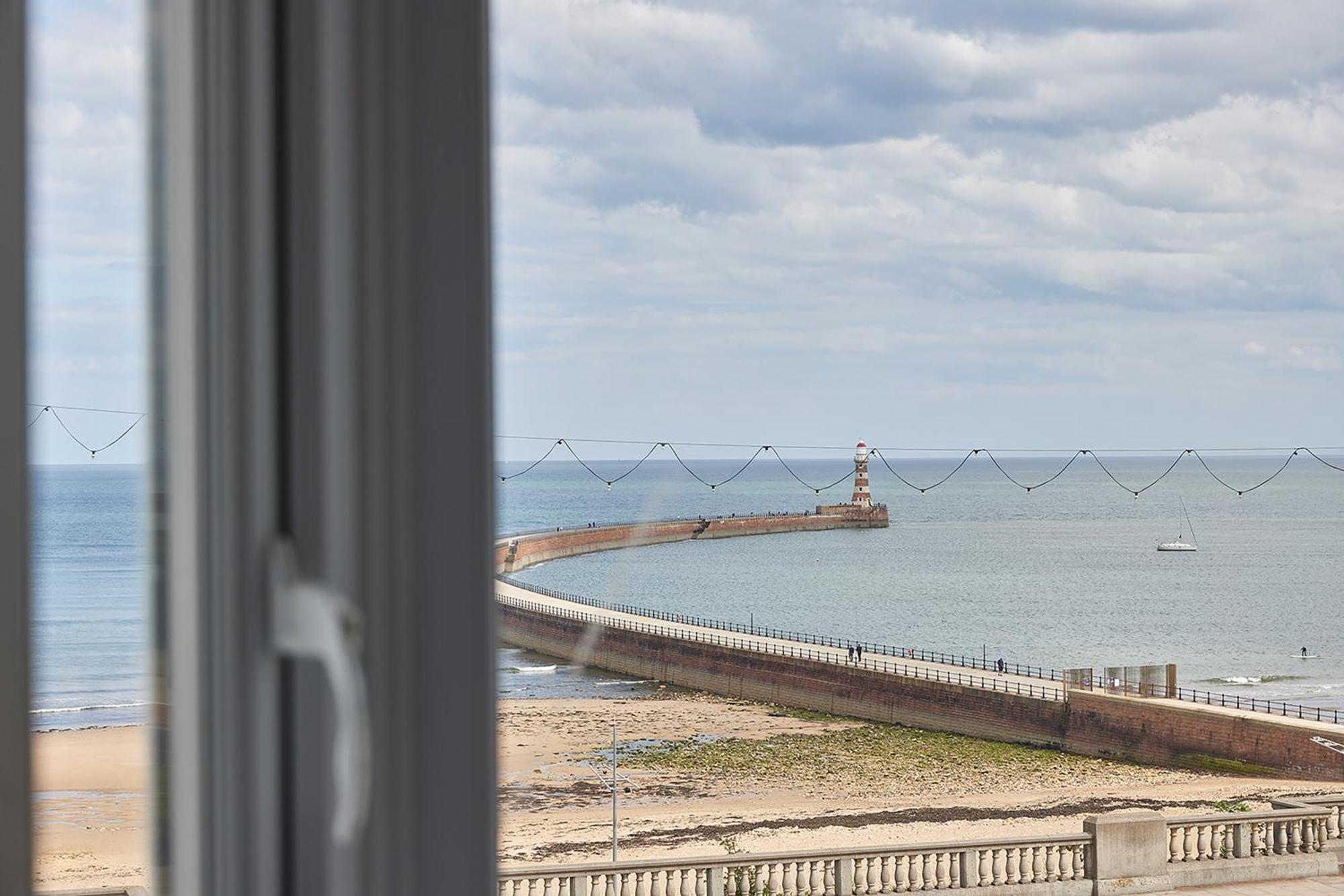 5 Roker Terrace - Seaview Apartments Sunderland  Luaran gambar